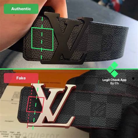 how to fix a fake louis vuitton belt|real louis vuitton damier belt.